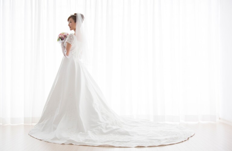 結婚式の幸せな笑顔 | 八千代市のフォトスタジオならスタジオ まる