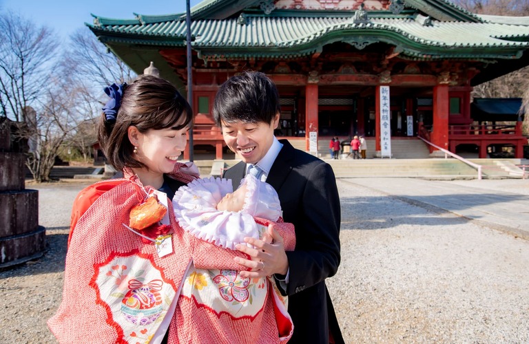 お宮参りの写真撮影 | 八千代市のフォトスタジオならスタジオ まる